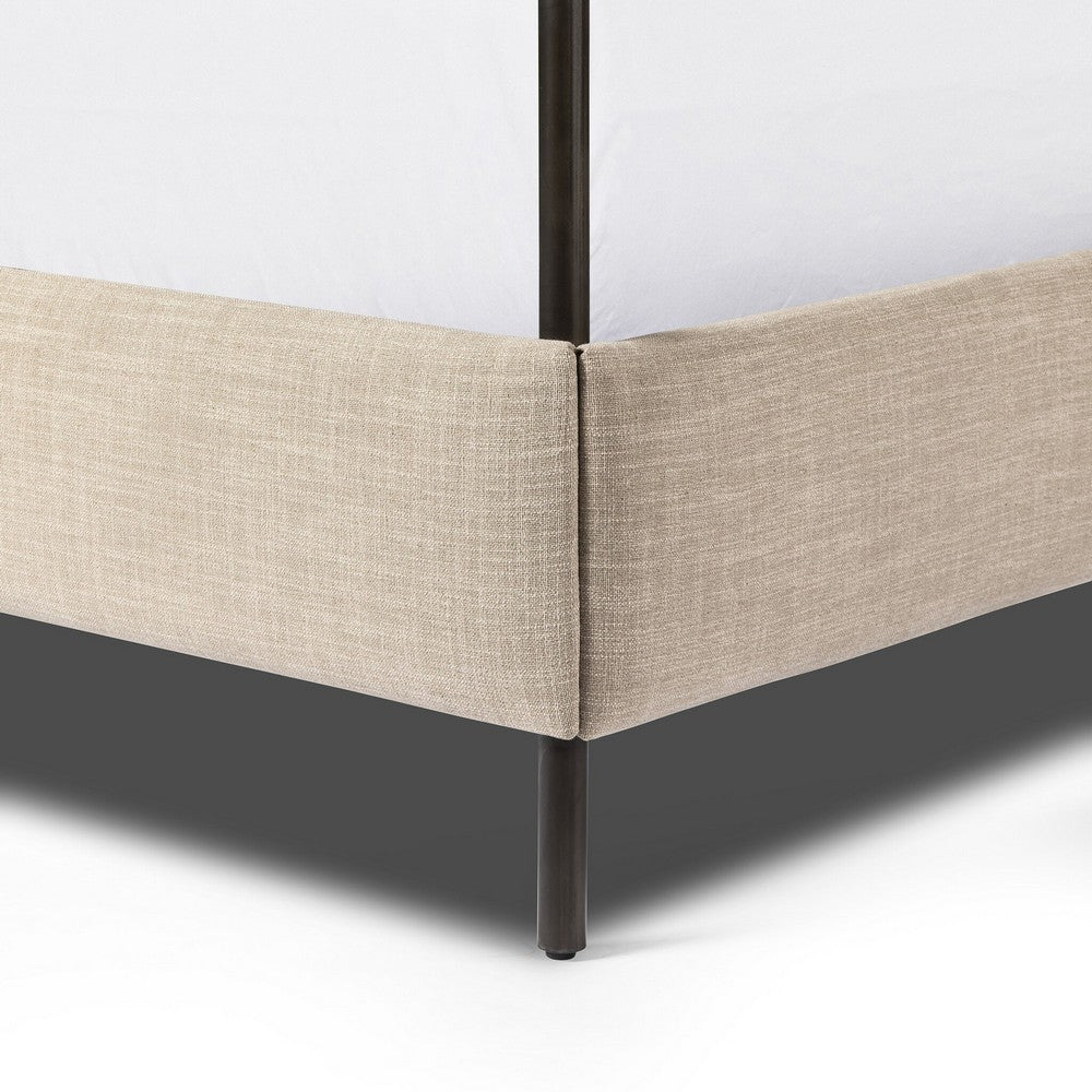 Four Hands - Irondale - Anderson Canopy Bed - Palm Ecru - 242944-005_CLOSEOUT view 9