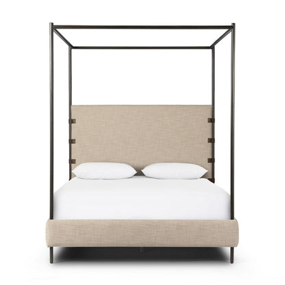 Four Hands - Irondale - Anderson Canopy Bed - Palm Ecru - 242944-006_CLOSEOUT view 2
