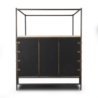 Four Hands - Irondale - Anderson Canopy Bed - Palm Ecru - 242944-006_CLOSEOUT view 4