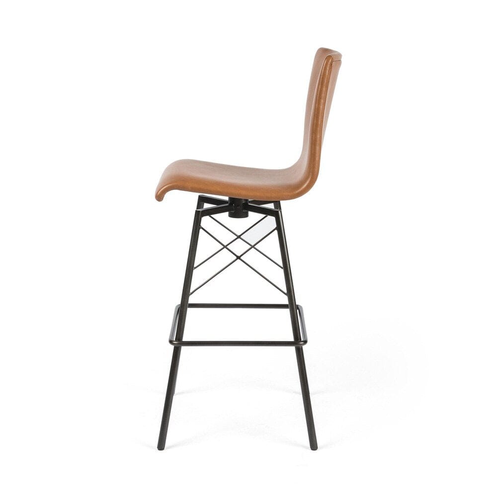 Four Hands - Irondale - Diaw Bar Stool - Sierra Butterscotch - 105928-009 veiw 3