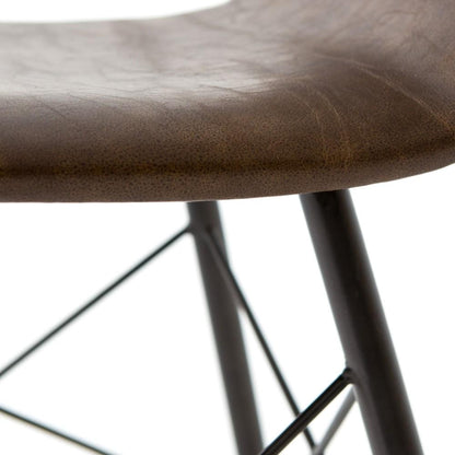 Four Hands - Diaw Dining Chair - Distressed Brown - CIRD-129A veiw 3