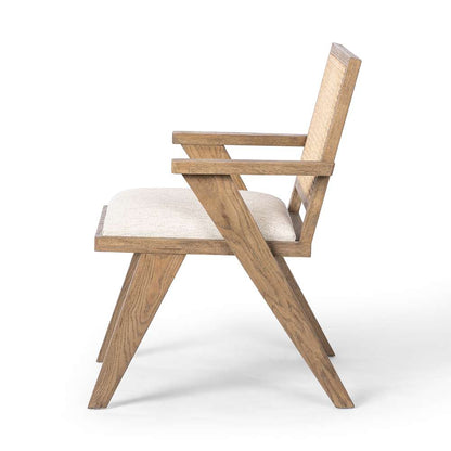 Four Hands - Irondale - Flora Dining Chair-Drifted Plank Grey - 109275-004 veiw 4