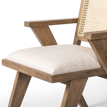 Four Hands - Irondale - Flora Dining Chair-Drifted Plank Grey - 109275-004 veiw 7