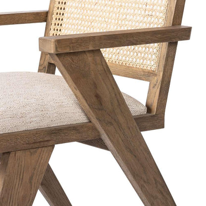 Four Hands - Irondale - Flora Dining Chair-Drifted Plank Grey - 109275-004 veiw 8