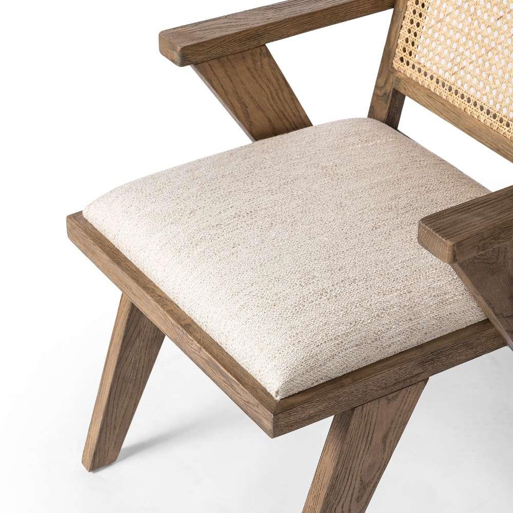 Four Hands - Irondale - Flora Dining Chair-Drifted Plank Grey - 109275-004 veiw 9