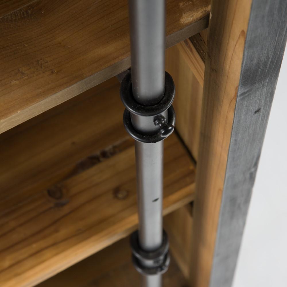 Four Hands - Ivy Bookcase And Ladder - Matte Black - CIRD-85-H4E2 veiw 2