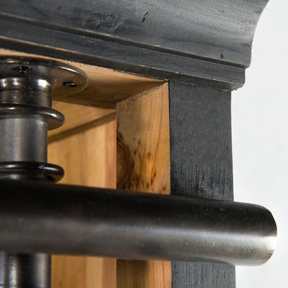 Four Hands - Ivy Bookcase And Ladder - Matte Black - CIRD-85-H4E2 veiw 5