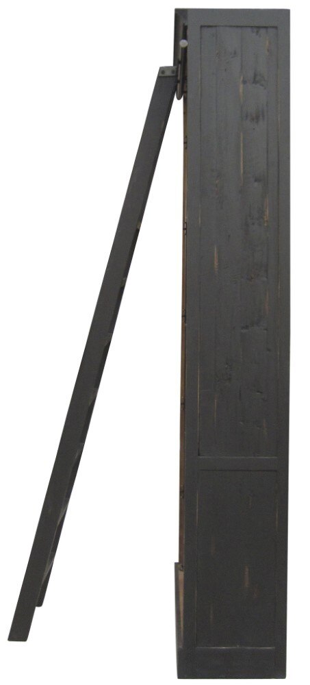 Four Hands - Ivy Bookcase And Ladder - Matte Black - CIRD-85-H4E2 veiw 7