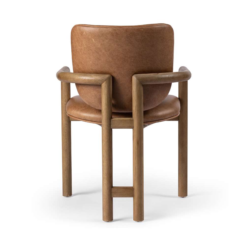 Four Hands - Irondale - Madeira Dining Chair-Chaps Saddle - 229549-002 veiw 2
