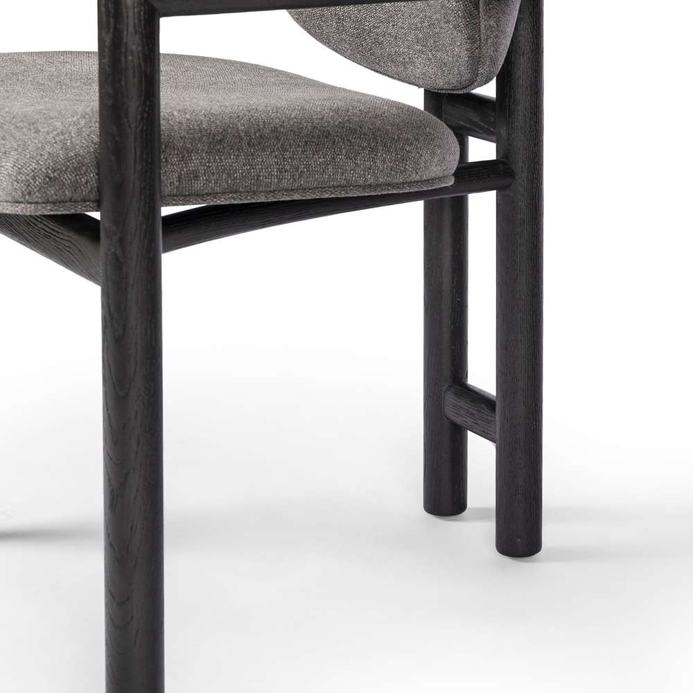 Four Hands - Irondale - Madeira Dining Chair - Ebony Oak - 229549-008 veiw 5