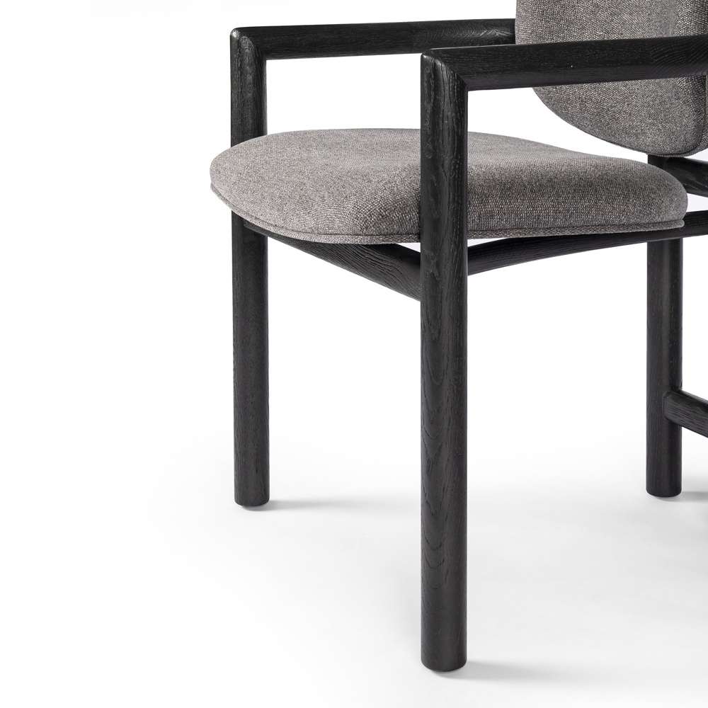 Four Hands - Irondale - Madeira Dining Chair - Ebony Oak - 229549-008 veiw 6