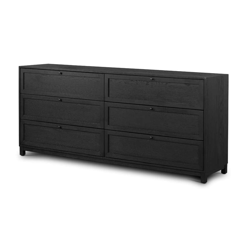 Four Hands - Irondale - Millie 6 Drawer Dresser-Drifted Matte Bl - 233092-001 veiw 1