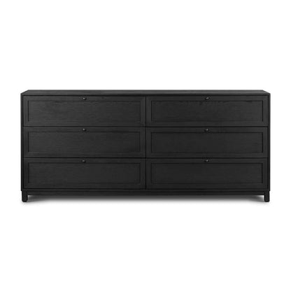 Four Hands - Irondale - Millie 6 Drawer Dresser-Drifted Matte Bl - 233092-001 veiw 4