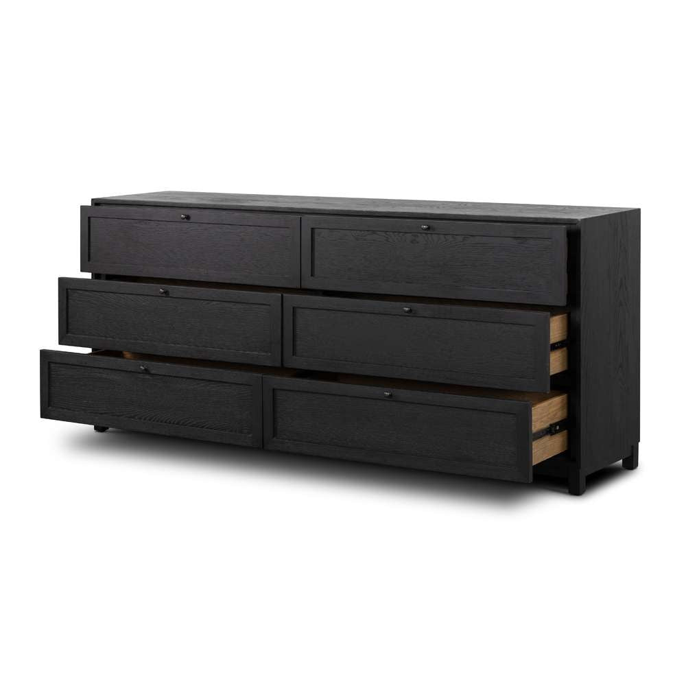 Four Hands - Irondale - Millie 6 Drawer Dresser-Drifted Matte Bl - 233092-001 veiw 5