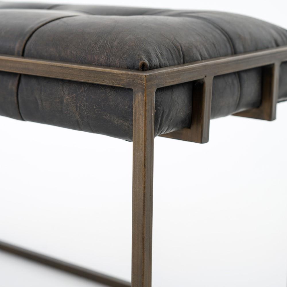 Four Hands - Oxford Bench - Ebony - 105857-007 veiw 4