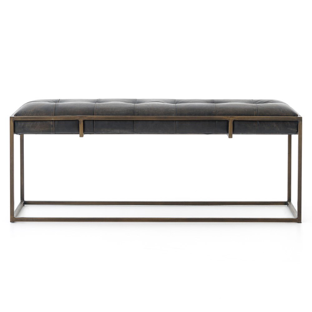 Four Hands - Oxford Bench - Ebony - 105857-007 veiw 5
