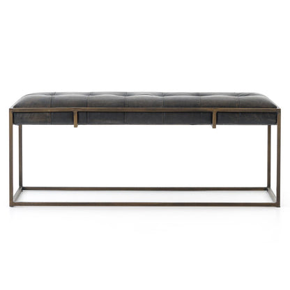 Four Hands - Oxford Bench - Ebony - 105857-007 veiw 5
