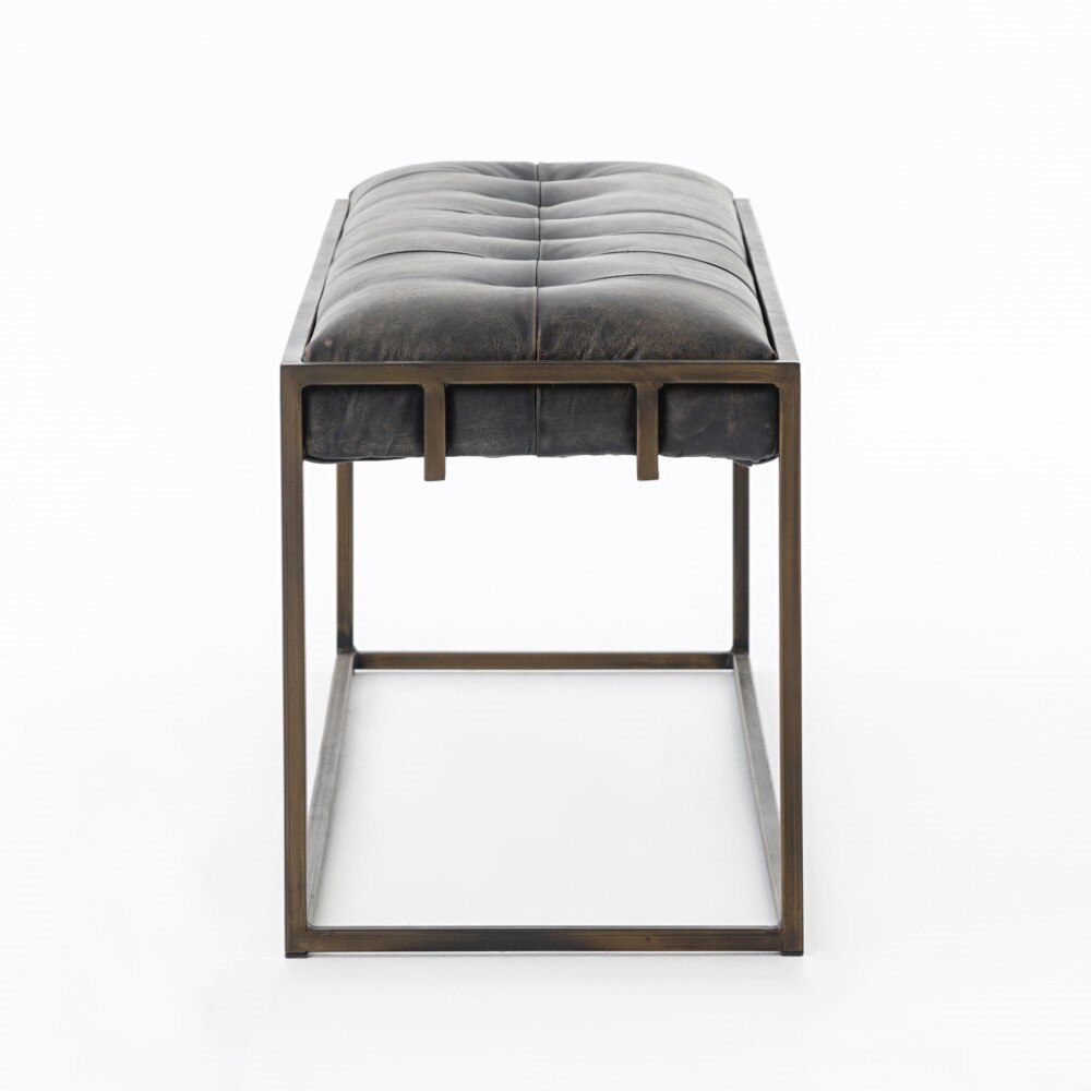 Four Hands - Oxford Bench - Ebony - 105857-007 veiw 6