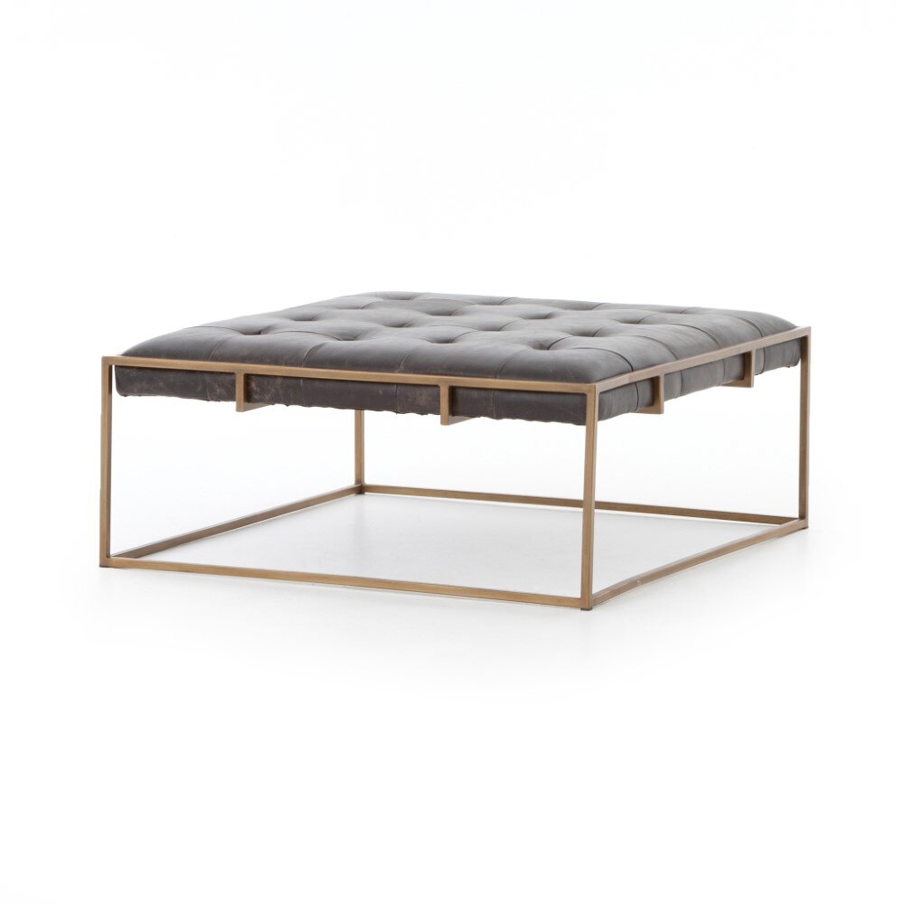 Four Hands - Oxford Square Coffee Table - Ebony - CIRD-157 veiw 1