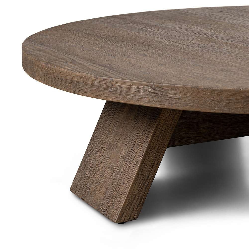 Four Hands - Irondale - Sparrow Coffee Table - Ashen Oak Resawn - 240088-001 veiw 4
