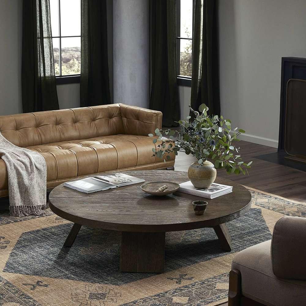 Four Hands - Irondale - Sparrow Coffee Table - Ashen Oak Resawn - 240088-001 veiw 11