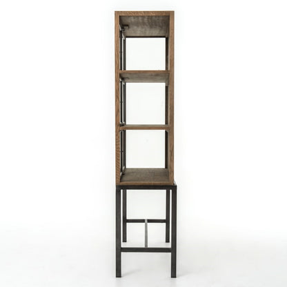 Four Hands - Spencer Curio Cabinet - Drifted Oak - CIRD-C5E1-C5 veiw 3