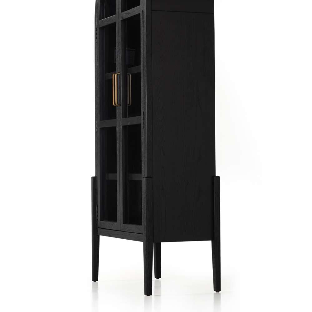 Four Hands - Irondale - Tolle Cabinet-Drifted Matte Black - 225878-004 veiw 3