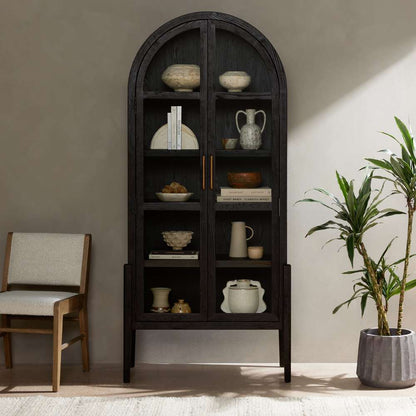 Four Hands - Irondale - Tolle Cabinet-Drifted Matte Black - 225878-004 veiw 5