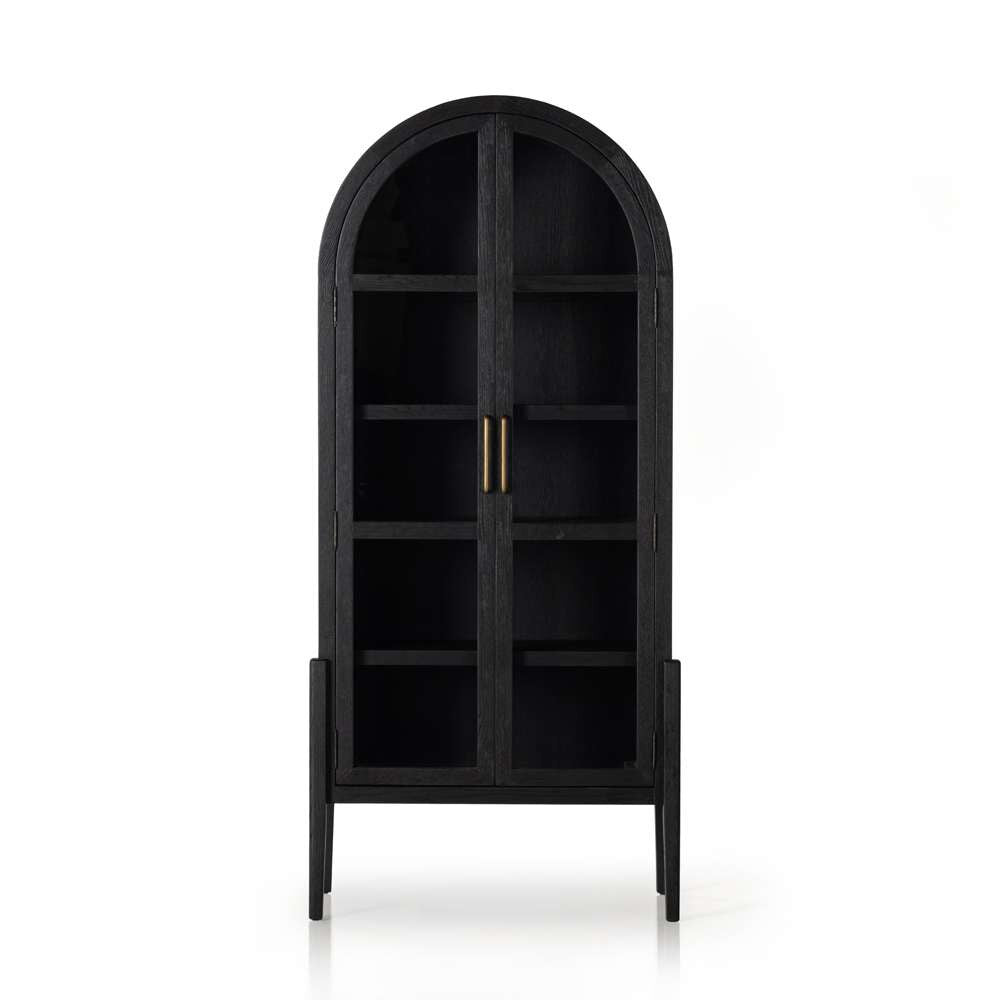 Four Hands - Irondale - Tolle Cabinet-Drifted Matte Black - 225878-004 veiw 6