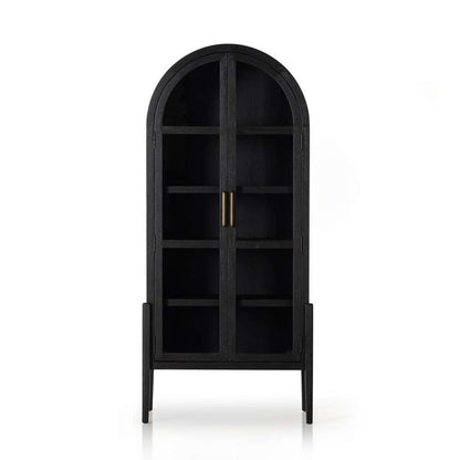 Four Hands - Irondale - Tolle Cabinet-Drifted Matte Black - 225878-004 veiw 6