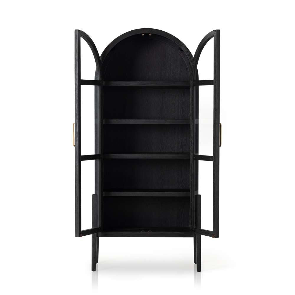 Four Hands - Irondale - Tolle Cabinet-Drifted Matte Black - 225878-004 veiw 7