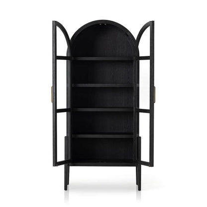 Four Hands - Irondale - Tolle Cabinet-Drifted Matte Black - 225878-004 veiw 7