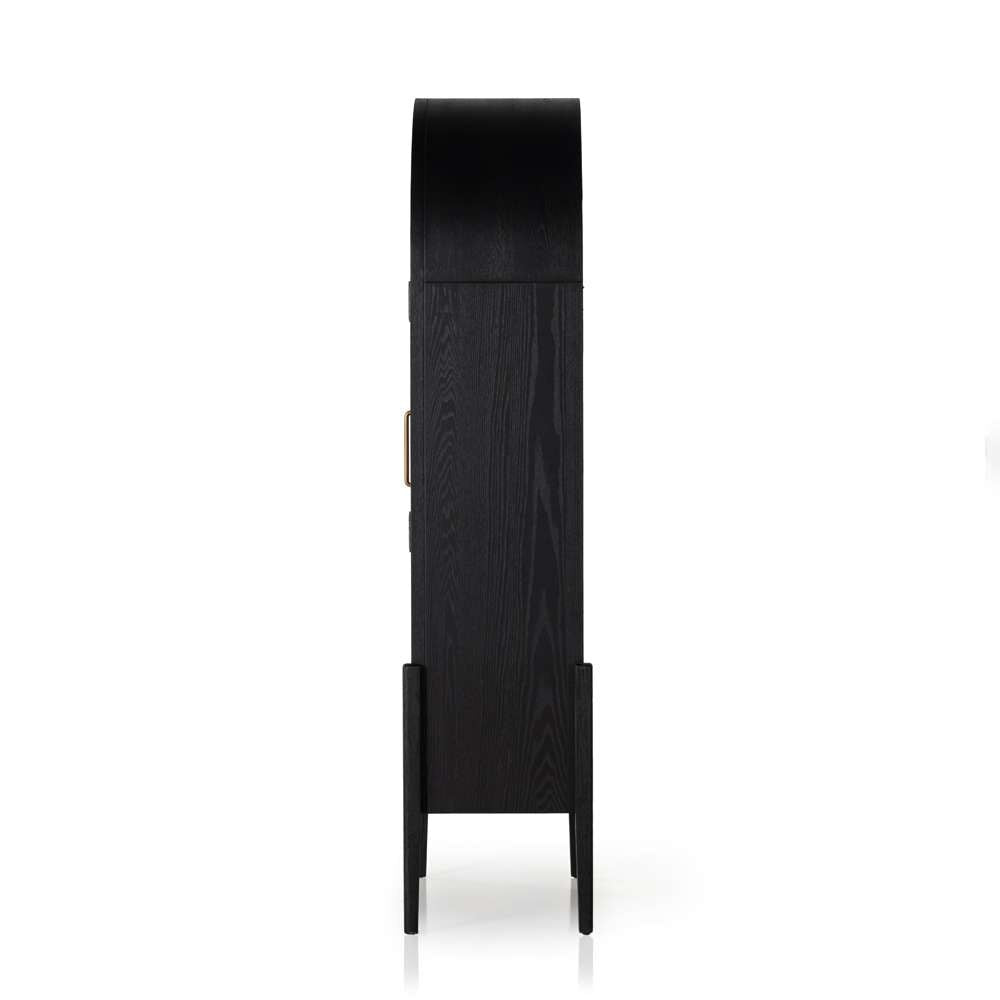 Four Hands - Irondale - Tolle Cabinet-Drifted Matte Black - 225878-004 veiw 8