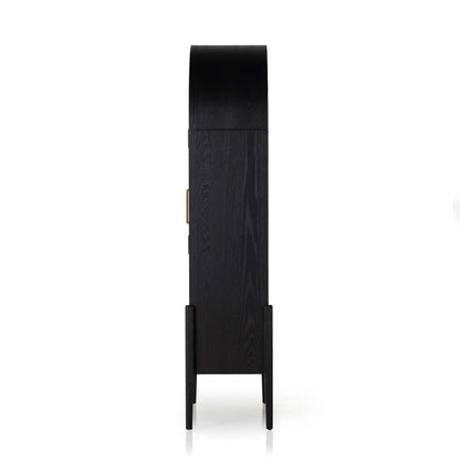 Four Hands - Irondale - Tolle Cabinet-Drifted Matte Black - 225878-004 veiw 8