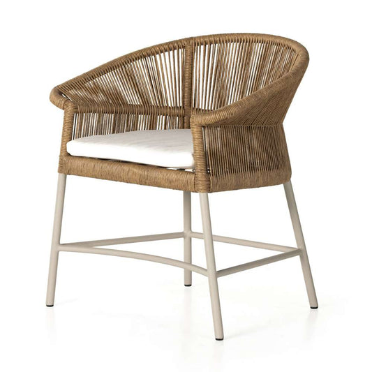Four Hands - Irving Outdoor Dining Armchair - Textured Sand - 229631-001 veiw 1