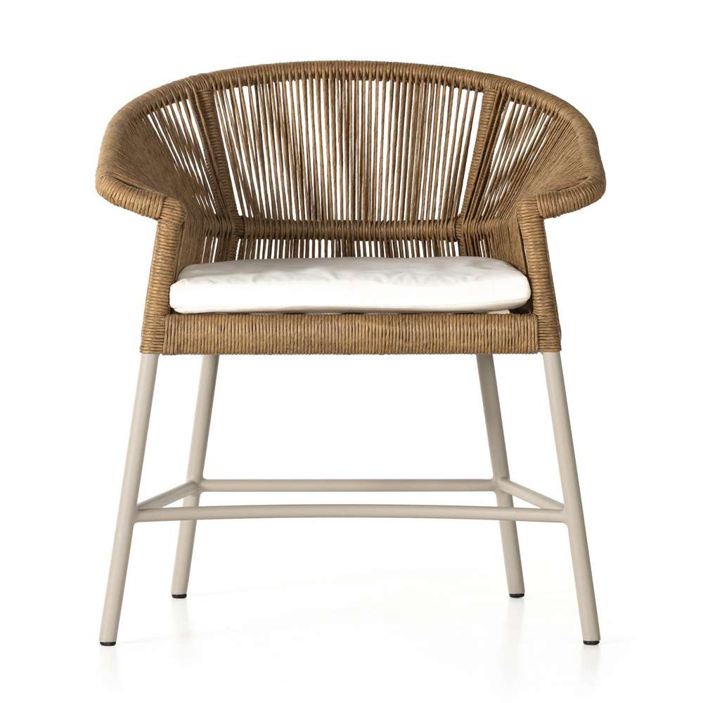 Four Hands - Irving Outdoor Dining Armchair - Textured Sand - 229631-001 veiw 2
