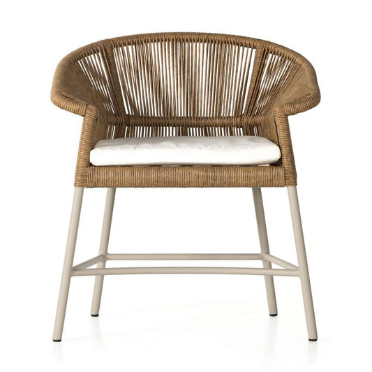 Four Hands - Irving Outdoor Dining Armchair - Textured Sand - 229631-001 veiw 2