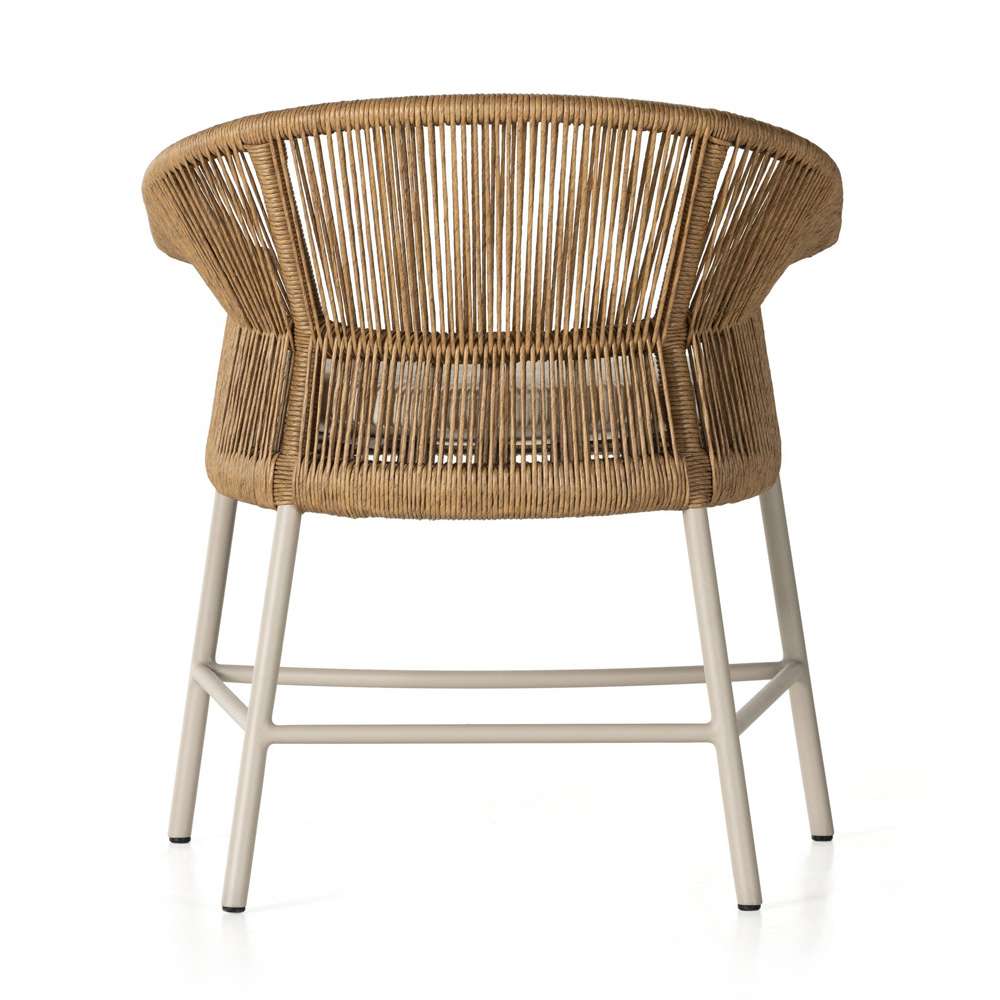 Four Hands - Irving Outdoor Dining Armchair - Textured Sand - 229631-001 veiw 3