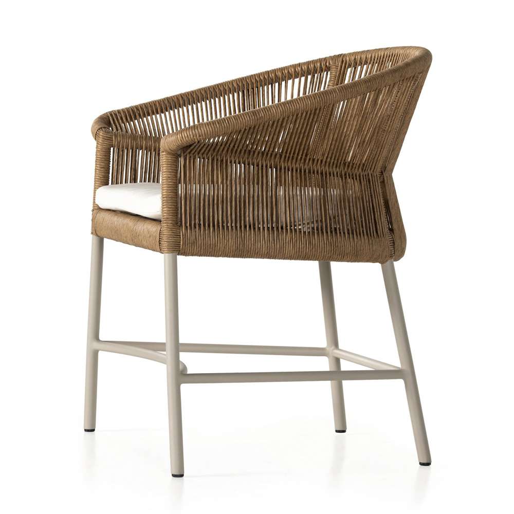 Four Hands - Irving Outdoor Dining Armchair - Textured Sand - 229631-001 veiw 7