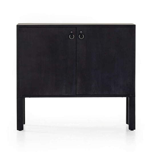 Four Hands - Isador Bar Cabinet - Black Wash Poplar - 225870-002 veiw 2