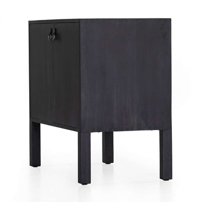 Four Hands - Isador Bar Cabinet - Black Wash Poplar - 225870-002 veiw 9