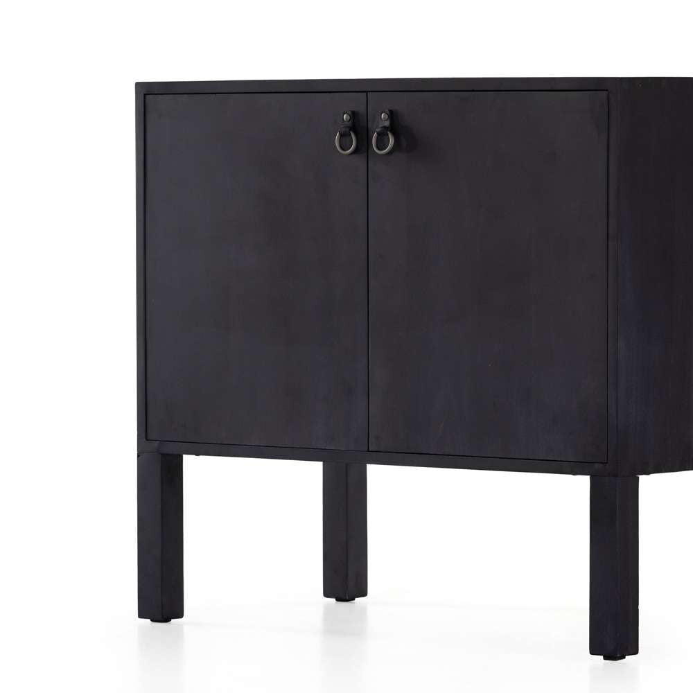 Four Hands - Isador Bar Cabinet - Black Wash Poplar - 225870-002 veiw 11