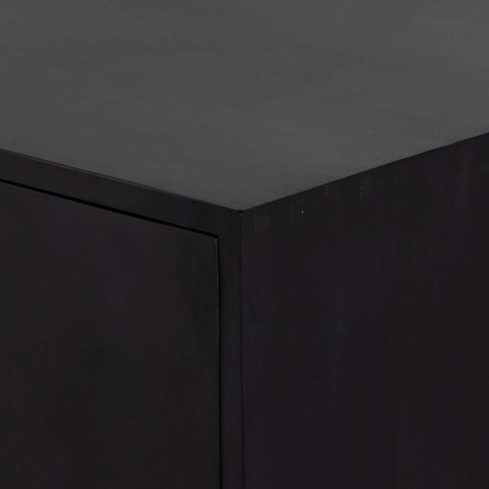 Four Hands - Isador Bar Cabinet - Black Wash Poplar - 225870-002 veiw 12