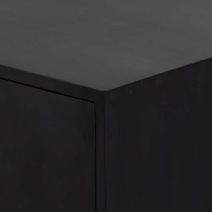 Four Hands - Isador Bar Cabinet - Black Wash Poplar - 225870-002 veiw 12