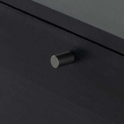 Four Hands - Isador Media Console - Black Wash Poplar - 223975-002 veiw 12