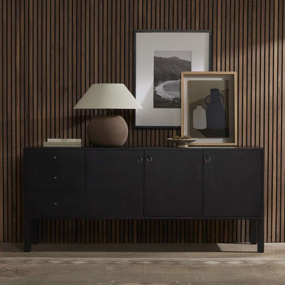 Four Hands - Isador Sideboard - Black Wash Poplar - 223759-002 veiw 5