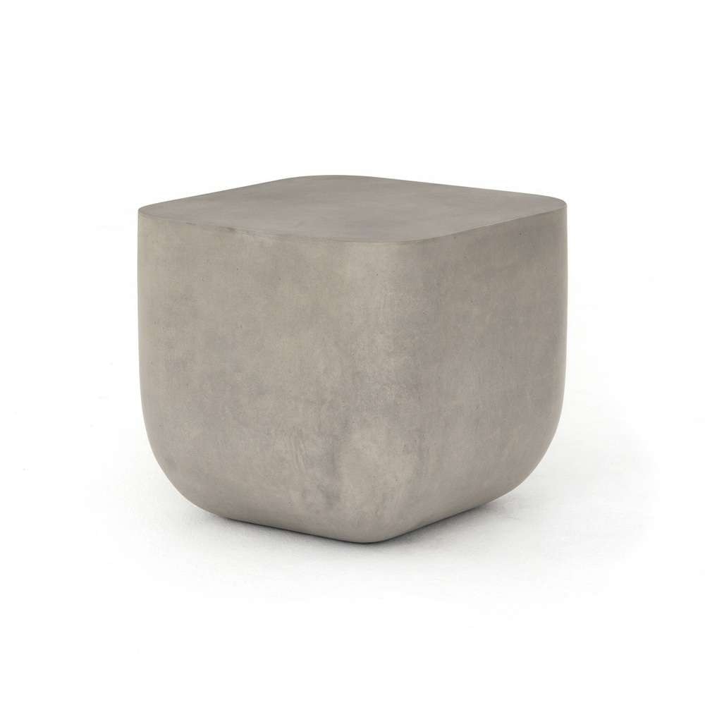 Four Hands - Ivan Square Outdoor End Table - Grey Concrete - VTHY-042 veiw 1