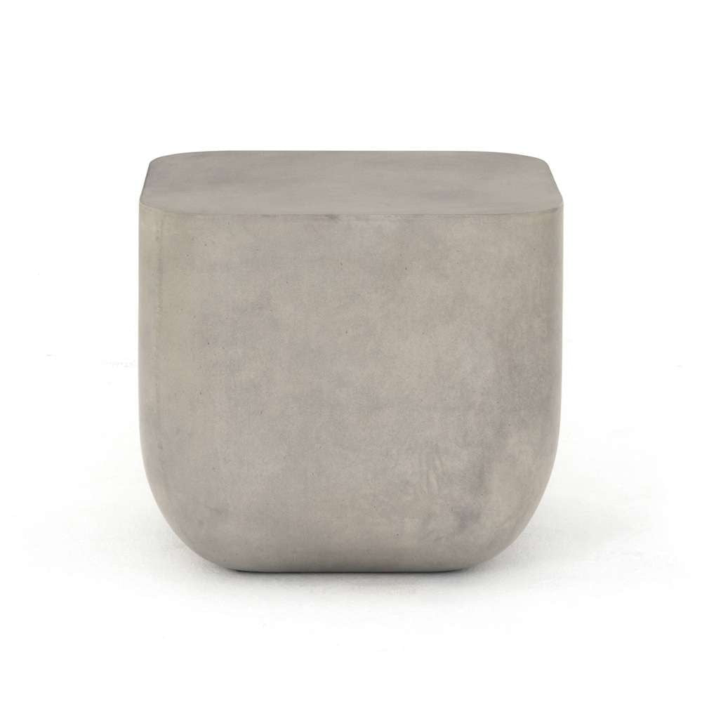 Four Hands - Ivan Square Outdoor End Table - Grey Concrete - VTHY-042 veiw 2