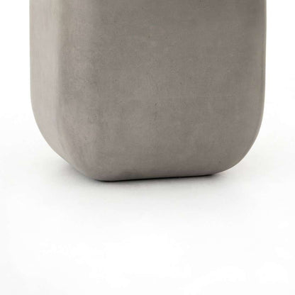 Four Hands - Ivan Square Outdoor End Table - Grey Concrete - VTHY-042 veiw 4