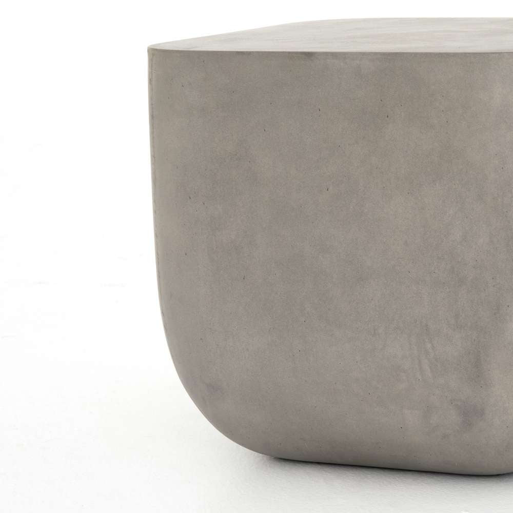 Four Hands - Ivan Square Outdoor End Table - Grey Concrete - VTHY-042 veiw 8